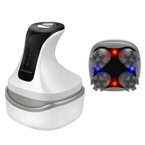 Appareils de massage du cuir chevelu électriques rotatifs à 360 degrés portables, produits de massage de la tête par vibration - Product Image 4