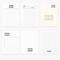 Cuaderno de Tela de Lino Floral en Oferta para la Oficina y Apuntes Diarios