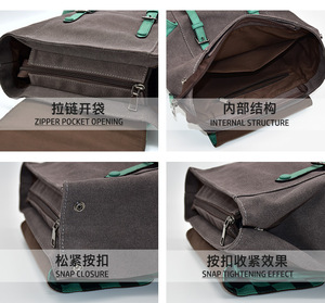 กระเป๋าเป้สะพายหลังลายการ์ตูนอนิเมะโจมตีจากไททันกระเป๋านักเรียนกระเป๋าเป้สะพายหลังสำหรับเดินทางใส่แล็ปท็อป - Product Image 4