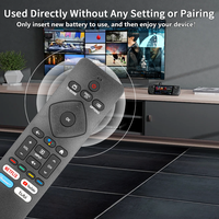 Télécommande vocale URMT26CND001 RF439A-V06 compatible avec Philips Android TV 43PFL5766/F7 43PFL5766/F6 50PFL5604/F7