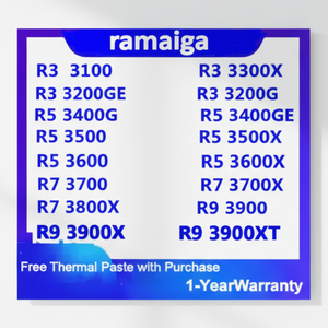 <span class=keywords><strong>CPU</strong></span> R3 3300X 3100 3200GE 3200G R5 3500 3500X 3600 3400G 3400GE 3600X R7 3700 3700X 3800X <span class=keywords><strong>R9</strong></span> 3900 <span class=keywords><strong>3900X</strong></span> 3900XT - Product Image 1
