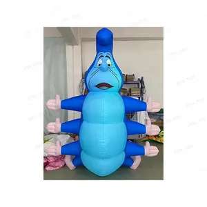 爱丽丝梦游仙境动物吉祥物充气精灵臭虫模型广告雕像