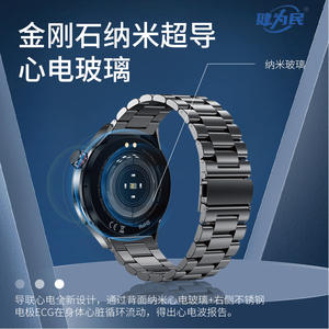 Salud <span class=keywords><strong>DE</strong></span> LA MUJER Temperatura Asistente <span class=keywords><strong>de</strong></span> voz Bt Call 1,43 "Pantalla redonda Ip68 Impermeable Hombres Smartwatch Productos para el hogar inteligente - Product Image 5