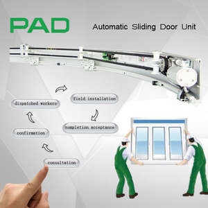 Nhà Sản Xuất Cung Cấp Nhà Máy Tự Động Vòm Cong <span class=keywords><strong>Door</strong></span> Opener Trượt Điều Hành Cửa - Product Image 4