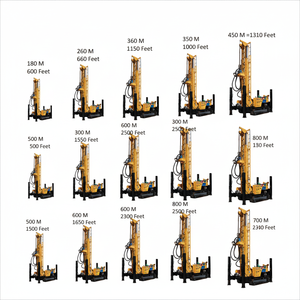 Plataforma de perforación Air DTH Plataforma de perforación de pozos de agua montada en pista - Product Image 1