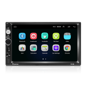 7010 <span class=keywords><strong>Android</strong></span> 12 MP5 Video Player với <span class=keywords><strong>GPS</strong></span>/Wifi/Carplay đài phát thanh 7 -inch với Knob màn hình cảm ứng trình điều khiển DVD Player - Product Image 2