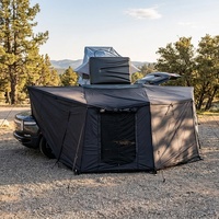 Auvent de toit latéral de voiture à 270 degrés, abri en tissu Oxford monté sur véhicule, pare-soleil occultant pour le camping