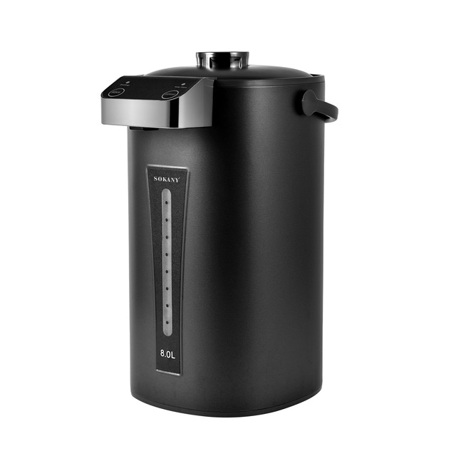 NEW Design 750w 8L Stainless Steel Kettle Black Digital Intelligent Coffee Tea Temperature Control Electric Kettle