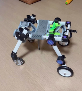 Silla de Ruedas para <span class=keywords><strong>Perros</strong></span> de Alta Calidad, Vehículo de Asistencia para <span class=keywords><strong>Perros</strong></span> con Discapacidad, Silla de Ruedas para Recuperación de Extremidades Traseras, de 2 y 4 Ruedas - Product Image 5