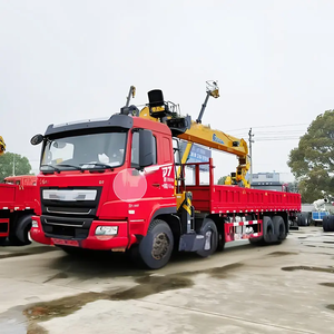 Grue de transport compacte 36t GSQS350-5 360kN.<span class=keywords><strong>m</strong></span>, grue montée sur camion, grue de camion pour opérations portuaires - Product Image 3