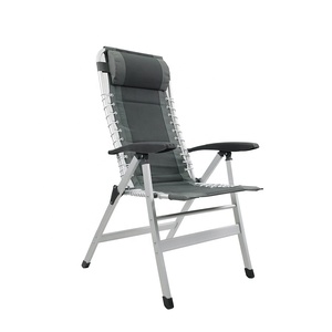 <span class=keywords><strong>Chaise</strong></span> de camping pliable légère en aluminium de luxe réglable sur 3 positions, <span class=keywords><strong>chaise</strong></span> de <span class=keywords><strong>caravane</strong></span> pour pique-nique - Product Image 1