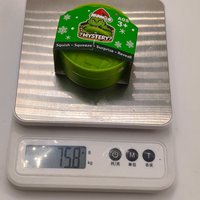 Jouet Squishy Grinch Doux de 5 cm avec Mousse à Remontée Lente, Anti-Stress, Personnage Vert de Noël, Cadeau pour Enfants