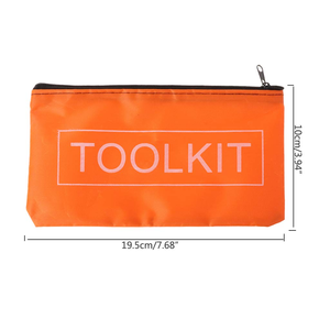 Oxford Zipper Canvas Hardware Toolkits Waterproof Organizer Multi-function Portable Bag Travel Storage Bags <b>Small</b> <b>Tool</b> Bag - Product Image 3