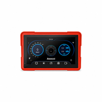 Navigateur GPS Aoocci BM7 7,0 pouces pour moto, GPS intégré, sans fil, Apple CarPlay, Android Auto, étanche IP67, cartes du monde entier