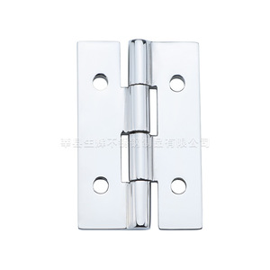 Bisagra de Puerta de Acero Inoxidable 42x65mm, Seis Orificios, Uso Industrial Resistente - Product Image 2