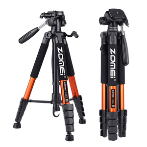 Zomei Chuyên Nghiệp Nhẹ Hợp Kim Nhôm Chân Máy Cho Máy Ảnh Di Động DSLR Với <span class=keywords><strong>Pan</strong></span>/<span class=keywords><strong>Tilt</strong></span> Đầu Chân Máy Đa Năng Công Cụ Chụp Ảnh - Product Image 1