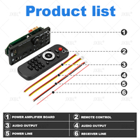 Decodificador MP3 Bluetooth 5.0 DC 12V, Reproductor MP3 Inalámbrico para Auto, Micrófono Manos Libres USB, Grabación, Radio FM, Memoria de Apagado