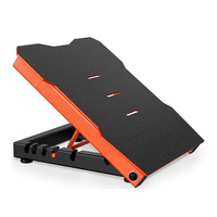 Planche inclinée de sport portable pour les squats d'étirement du mollet Civière de mollet en métal réglable