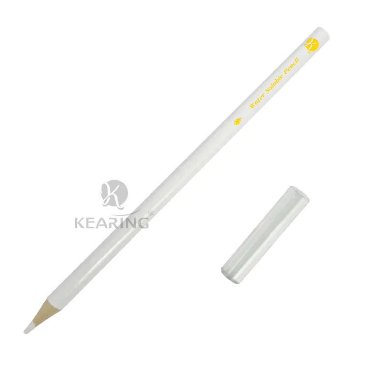 Kearing-lápiz de marcado de tela borrable en agua, Soluble en agua, color blanco, para coser, acolchar y hacer WP70-W