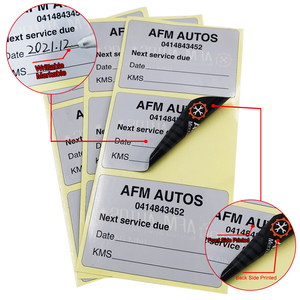 Vinilo Adhesivo Personalizado para Parabrisas de Automóviles, con Garantía de Doble Cara, para Productos de Cuidado Automotriz, Marca Privada - Product Image 2