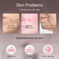 Ensemble de soins de la peau pour le visage à la collagène coréen, à la vitamine C, hydratant, éclaircissant, réparateur, raffermissant, anti-âge, à la mucine d'escargot, marque privée