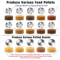 Machine extrudeuse d'aliments pour animaux à haute efficacité, extrudeuse de soja et de maïs pour l'alimentation des volailles