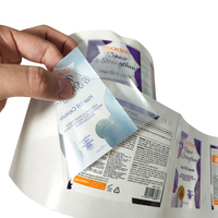 Étiquettes personnalisées transparentes en BOPP pour capsules d'huile capillaire – Rouleaux d'autocollants transparents étanches pour emballages de gélules molles