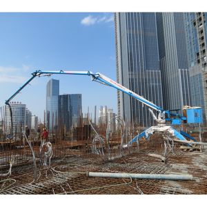 China Construction <b>Machinery</b> JIUHE Brand High Efficiency 15m Mobile Hydraulic <b>Concrete</b> Placing Boom <b>Concrete</b> Placing Distributor - Product Image 4