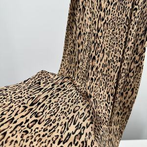 Của phụ nữ Leopard in Viscose Jersey ăn mặc áo sơ mi áo cánh cho hàng may mặc sử dụng vải dệt kim - Product Image 1