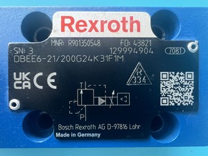 R901350548 DBEE6-2X/200G24K31F1M อุปกรณ์อิเล็กทรอนิกส์แบบอะนาล็อกพร้อมระบบควบคุมสัดส่วนแบบใช้สัญญาณ OBE - Product Image 4