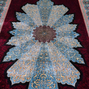 Tapis en soie Offre Spéciale YILONG <span class=keywords><strong>de</strong></span> 6x9 pieds Tapis fait main persan à motif turc tissé à la main - Product Image 4