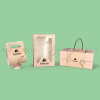 Série de café écologique emballage boisson chaude tasse à café avec pailles porte-papier sac à pain Cookie Macaron Dessert boîte de boulangerie