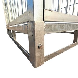 כלובי הקפאה מרשת פלדה, כלוב בטיחות למלגזה עם ציפוי מגולוון בחום, קיבולת 500-1500 ק\\\"ג - Product Image 5