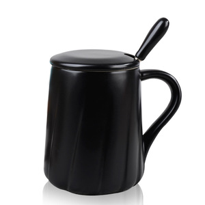 แก้วเซรามิกสีพื้นพร้อมหูจับ แก้วเดี่ยวสำหรับแจกเป็นของขวัญ - Product Image 4