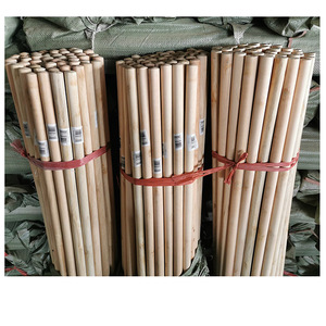 Nhà Máy Cung Cấp Tốt Đánh Bóng Straight 120X2.5 Tự Nhiên Chổi Bằng Gỗ Thanh - Product Image 1
