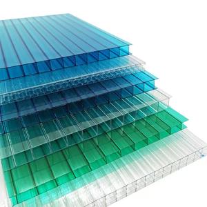 แผ่นโพลีคาร์บอเนตผนังสองชั้นแบบหุ้มฉนวนสำหรับอาคารอุตสาหกรรมและการเกษตร - Product Image 2