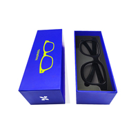 Ensemble d'emballage de lunettes de soleil personnalisées en gros, étui à lunettes à rabat et boîte cadeau avec impression unique