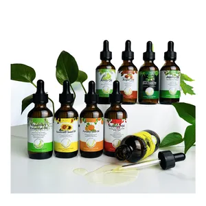 High Quality Natural Black Castor Rosemary Essential Oil Private Label 100% Pure Jojoba Amla Rosehip Sunflower Essential Oil