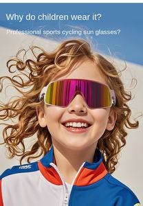 Occhiali da sole protettivi per bambini leggeri pieghevoli con Logo personalizzato alla moda <span class=keywords><strong>della</strong></span> <span class=keywords><strong>gioventù</strong></span> Uv400 - Product Image 2