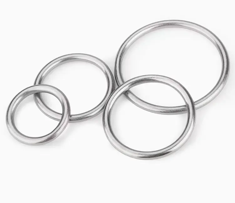 High Quality Factory Supply Product Different Thickness And Size 304/316 Stainless Steel Metal Ring Welded Round Ring