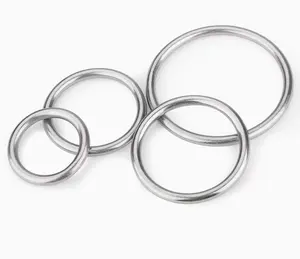 Hoge Kwaliteit Fabriek Levering Product Verschillende Dikte En Grootte 304/316 Roestvrij Staal Metalen Ring Gelaste Ronde Ring