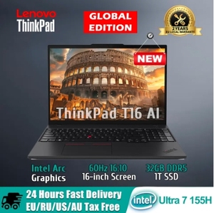 โน้ตบุ๊ก ThinkPad T16 AI 2024 รุ่น Core Ultra 7 155H แรม 32GB SSD 1TB กราฟิกการ์ด หน้าจอ 16 นิ้ว 60Hz แล็ปท็อป ThinkPad T16 AI 2024 - Product Image 2