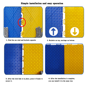 Bán buôn Polypropylene sàn nhựa đa chức năng treo lắp ráp sàn dành riêng cho bóng đá lĩnh vực - Product Image 5