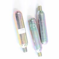Cartouche de CO2 pour équitation 60cc 45g 50cc 38g Cylindres de gaz CO2 pour airbag de moto