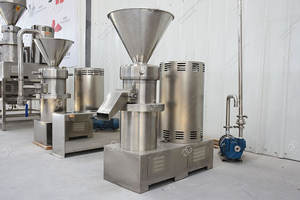 Électrique Commercial Fruits Confiture Et Marmelade Fabricant De Beurre D'arachide Houmous Pomme Tomate Sauce Tahini Rectifieuse Prix - Product Image 2