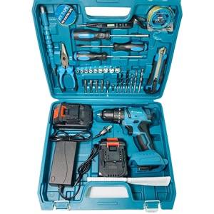 Juego de 32 Piezas de Taladro Inalámbrico de Litio Recargable de 20 V, Taladro Percutor Inalámbrico, Destornillador Eléctrico, Juego de Herramientas Combinadas - Product Image 6