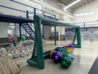BOYI BOYI Cible de football gonflable en PVC pour tir au but et jeu de fléchettes, pour sport en extérieur