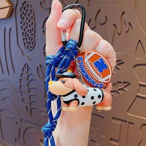 Creative Dachshund Doll <b>Keychain</b> 3D Cartoon Puppy Couple Bag New Pendant - Product Image 4