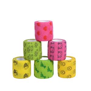 الملونة الطباعة البيطري ضمادة البيطري التفاف ضمادة لاصقة مرنة ل حماية الحيوانات الأليفة - Product Image 3
