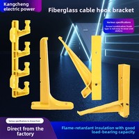 Support de câble en fibre de verre modulaire à vis, cadre de support composite renforcé à bras oscillant, dédié aux fibres optiques